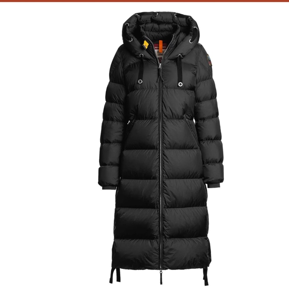 Parajumpers black jacket Small S Panda Hooded Down Coat nwt - Picture 5 of 16